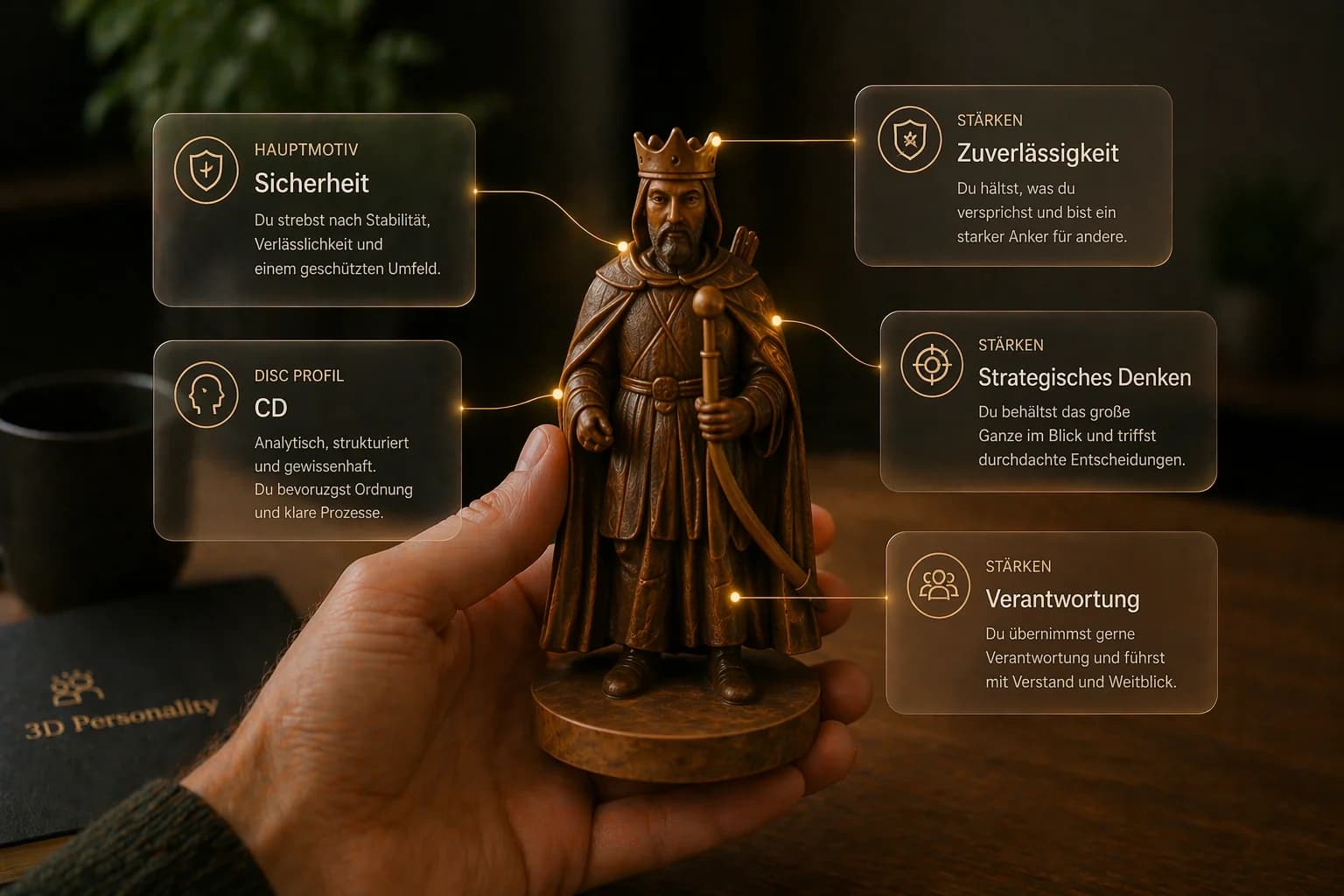 3D-Figur — sichtbar machen